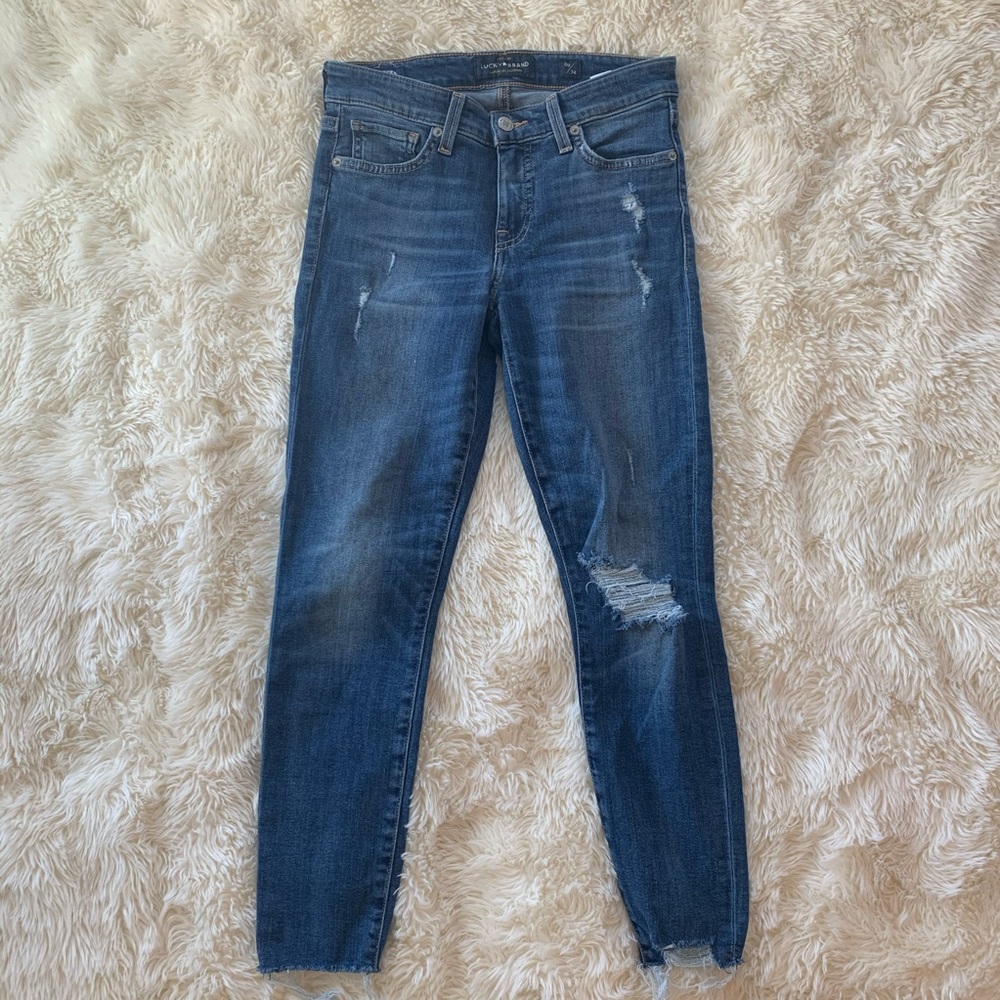 Ava Crop Skinny Jean
